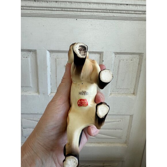 Vintage MCM Lefton Siamese Standing Cat Kitty Figurine - Picture 5 of 6